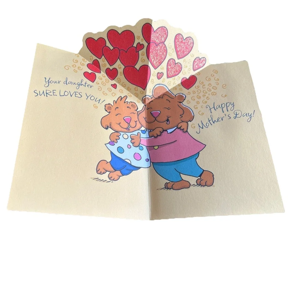 Hallmark Card Happy Mothers Day Mom From Daughter - Picture 2 of 4